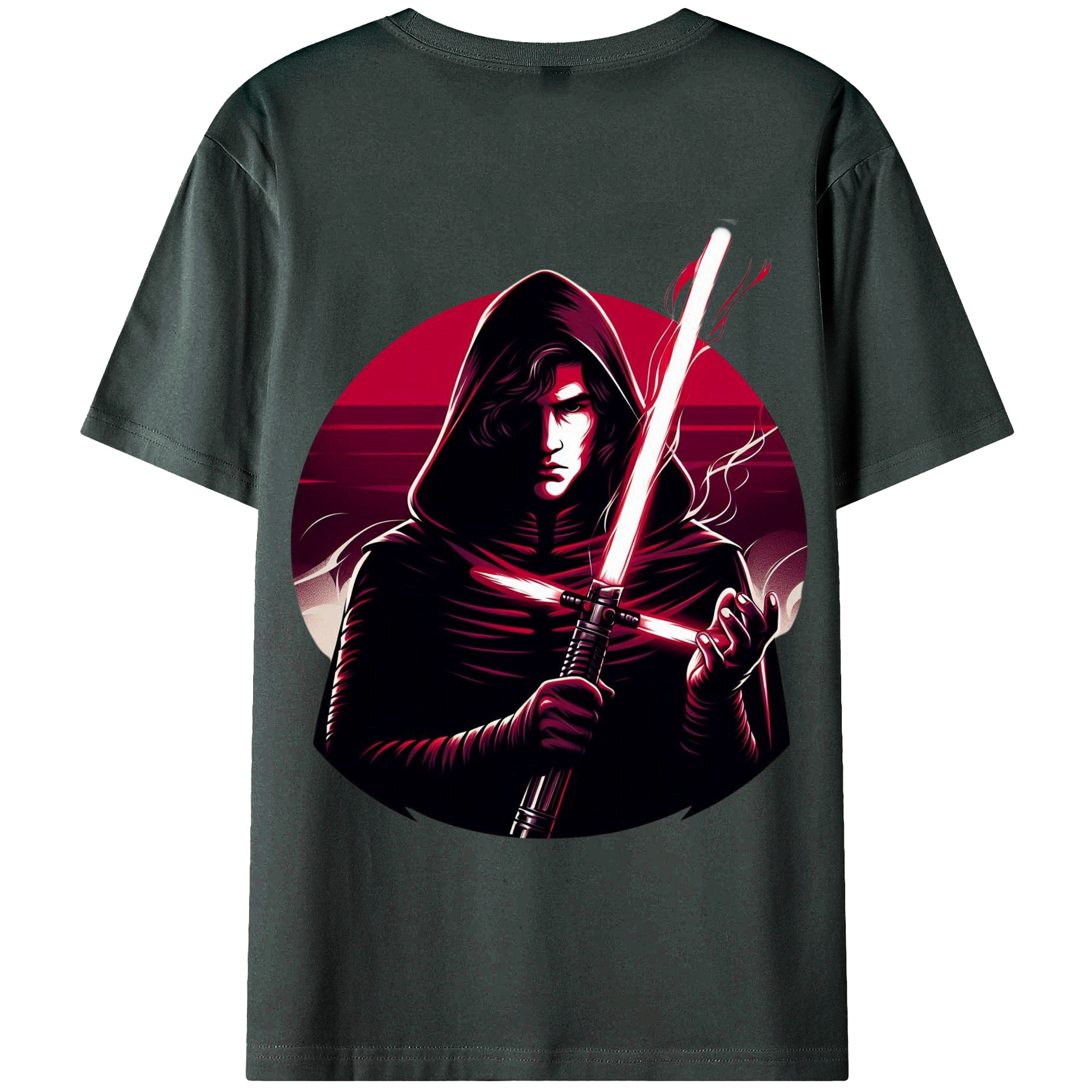 （画像用） スター・ウォーズ Star Wars 綿100％ メンズ半袖Tシャツ（バックプリント） 通気性